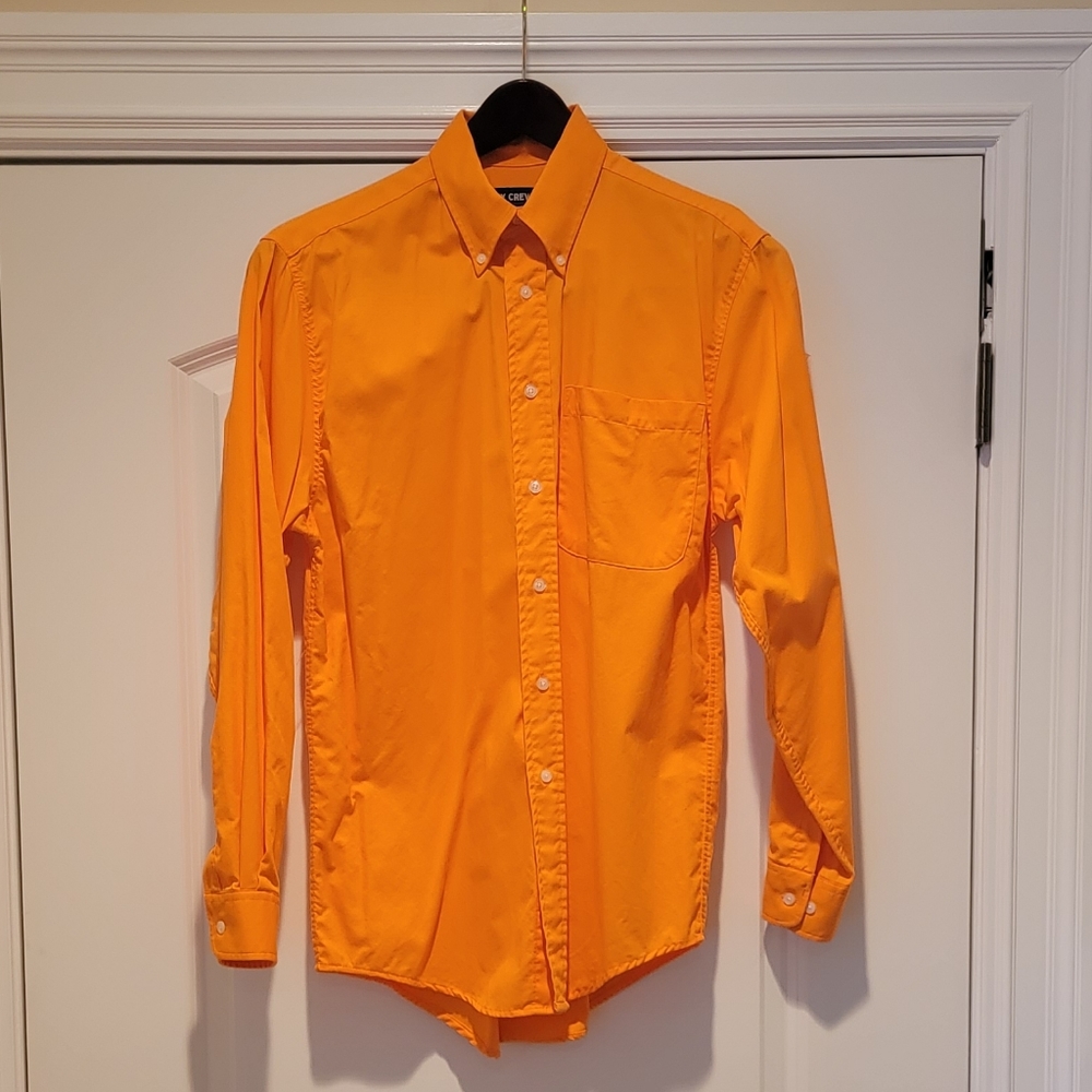 🏈 Orange Button Down Shirt